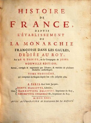 Histoire de France, 3