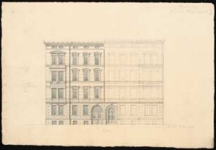 Wohnhaus Gebr. Klein, Berlin-Tiergarten: Ansicht 1:100