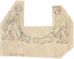 Gmelin, Leopold; Sammlung Gmelin: Kunstgewerbe - Kiste XVI - Girlanden - Ornamentik (Ansicht)