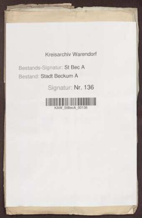 "Bischofs-Weitzen-Vorgenoten-Buch"