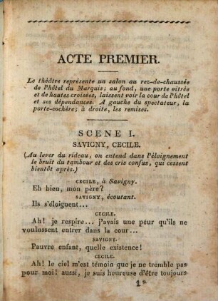 La Berline de l'émigré : Drame en cinq actes