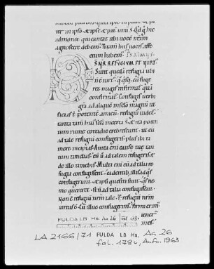 Augustinus, Enarrationes in Psalmos 1-50 — Initiale D, Folio 178 verso