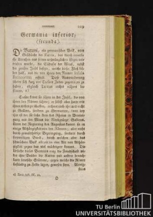 Germania inferior.