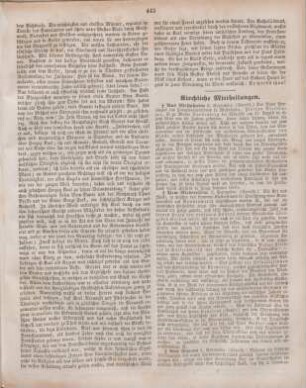 443-444 Kirchliche Mittheilungen