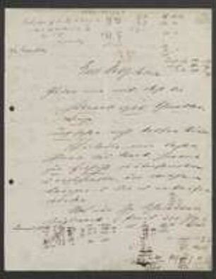 Brief von L. Hess an Gottlieb August Herrich-Schaeffer