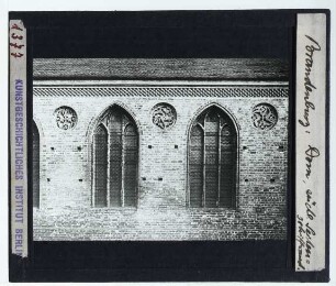 Brandenburg an der Havel, Dom St. Peter und Paul : Außenansicht, S-Seitenschiff
