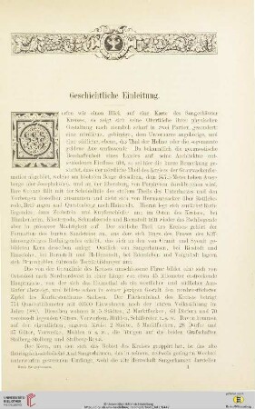 Geschichtliche Einleitung
