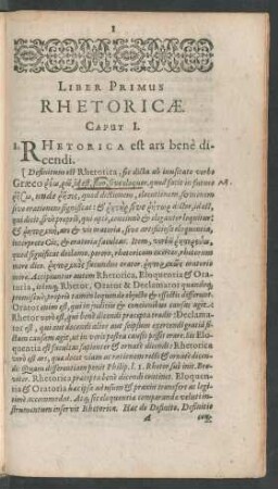 Liber Primus Rhetoricae
