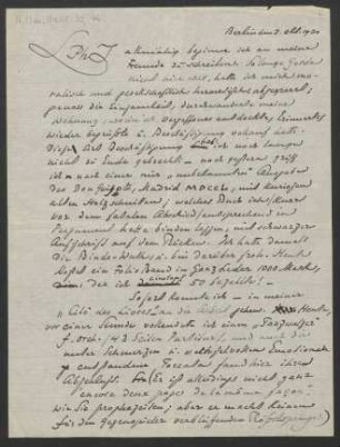 Brief an Philipp Jarnach : 02.10.1920