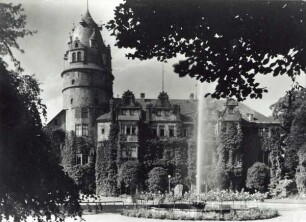 Das Detmolder Schloß. Detmold. Schloßplatz. Papierabzug