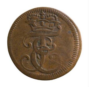 Münze, Heller, 1736