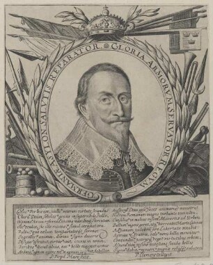 Bildnis des Gustaf II. Adolf, König von Schweden