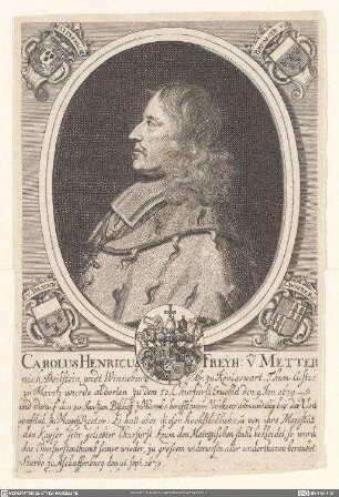 Carolvs Henricus Freyh. von Metternich