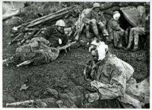 Verwundete Soldaten