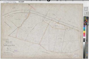 Lindehorst (Dortmund), Holthausen (Dortmund), Zusammenlegung Holthausen, Urkarte II Holthausen Flur 1