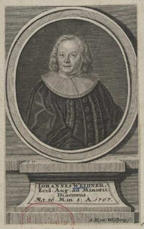 Bildnis des Iohannes Weidner