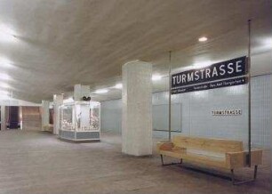 U-Bahnhof Turmstraße. Berlin-Moabit