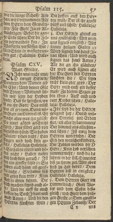 Psalm CXV.