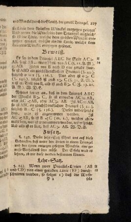 227-238, 2. Capitel (§ 142 - 171)