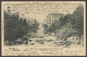 Ansichtskarte Blick in die Großbeerenstraße
