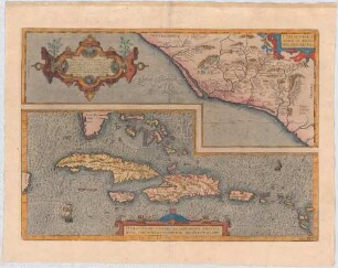 Hispaniolae, Cubae, Aliarvmque Insvlarum Circvmiacientivm, Delineatio