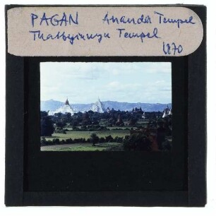 Bagan, Thatbyinnyu Tempel,Bagan, Ananda Tempel