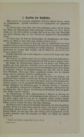1. Quellen der Geschichte