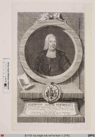 Bildnis Joachim Samuel Weickhmann