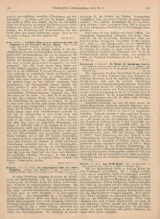 128-129 [Rezension] Weidel, Karl, Jesu Persönlichkeit. Eine Charakterstudie. 2., stark verm. Aufl