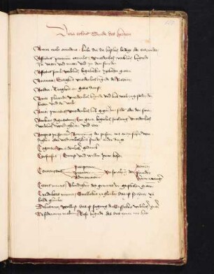 Aufzählung von Sünden (lat.-dt.)