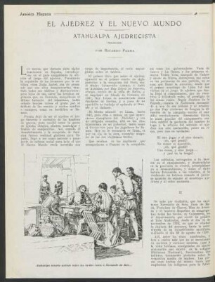 El ajedrez y el Nuevo Mundo - Atahualpa ajedrecista : (Tradición)