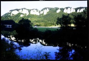 Thiergarten: Donautal mit Kalkfelsengruppe