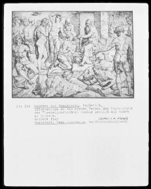 Apostel Paulus predigt und tauft in Ephesos