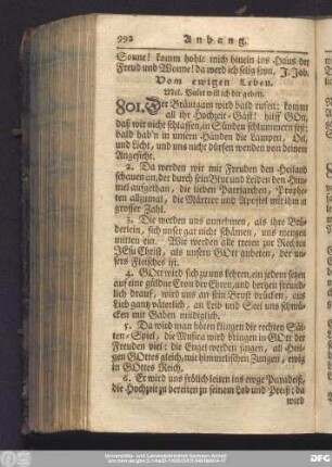 Vom ewigen Leben.