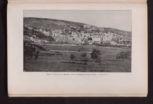 Abb. 130. Nazareth, von Südwesten.
