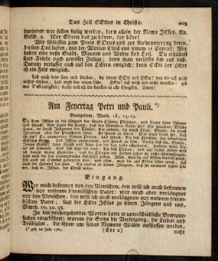 403-413, LXXIII. Am Feyertag Petri und Pauli