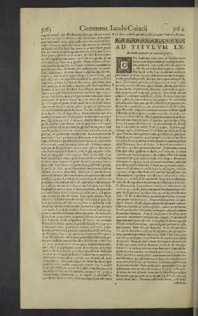 Ad titulum LX. - LXII.