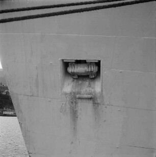 Kreuzfahrtschiff MS Baltica, genietete Bordwand