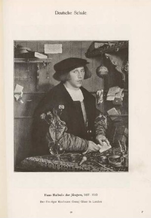 Der Danziger Kaufmann Georg Gisze in London