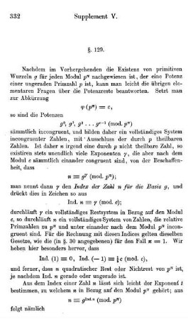 §. 129. Theorie der Indices für solche Moduli
