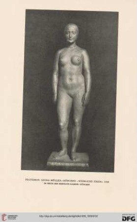 Der Münchner Bildhauer Georg Müller, [1]