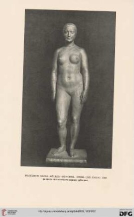 Der Münchner Bildhauer Georg Müller, [1]
