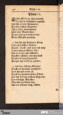Psalm CL