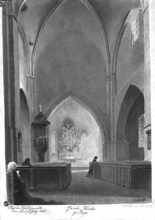 Die Sankt Jacobikirche zu Riga