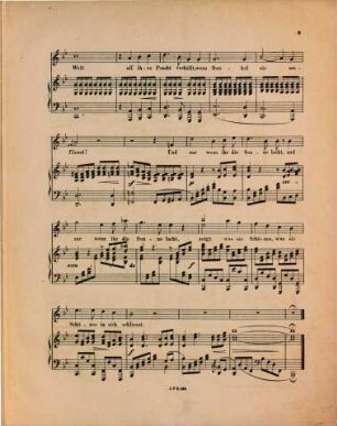 Fünf Lieder : aus Mirza Schaffy von Bodenstedt ; für 1 Singstimme mit Pianoforte-Begl. ; op. 2