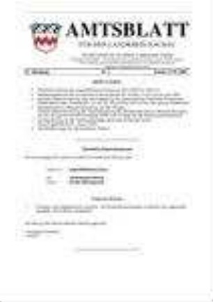 Amtsblatt für den Landkreis Dachau