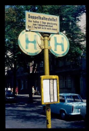 St.-Bahn-Haltestelle 13.8.72.