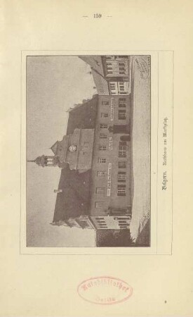 Belgern. Rathhaus am Marktplatz