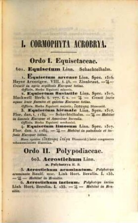 Catalogus horti academici Vindobonensis. 1
