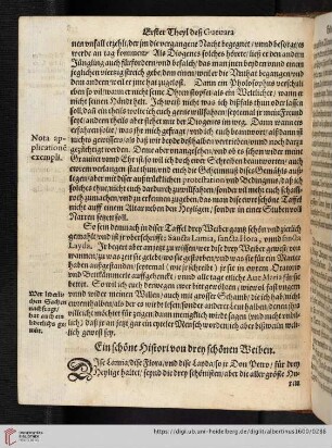 Ein schöne histori von drey schönen Weiben